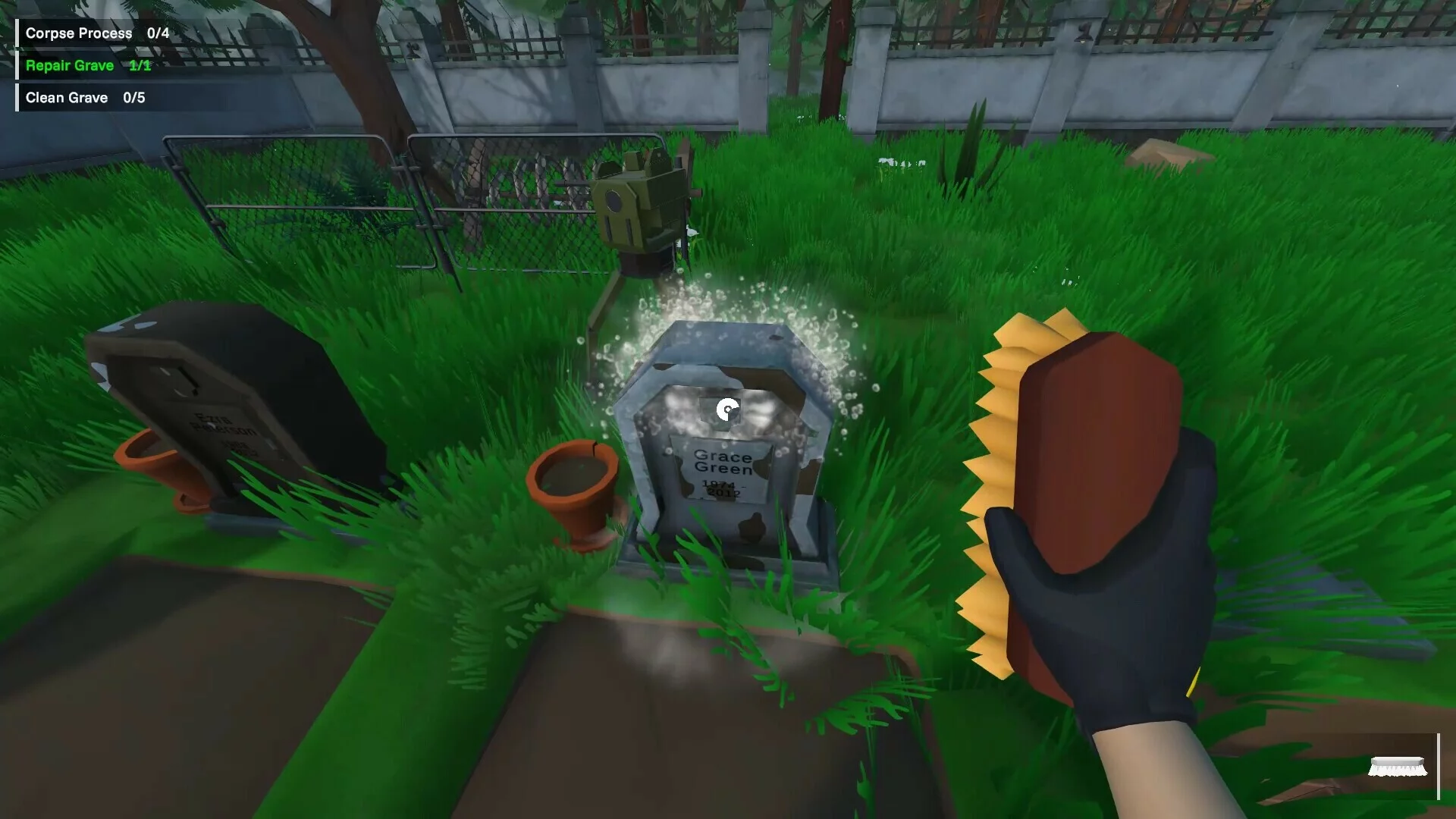 Изображение игры: Zombie Graveyard Simulator - Prologue