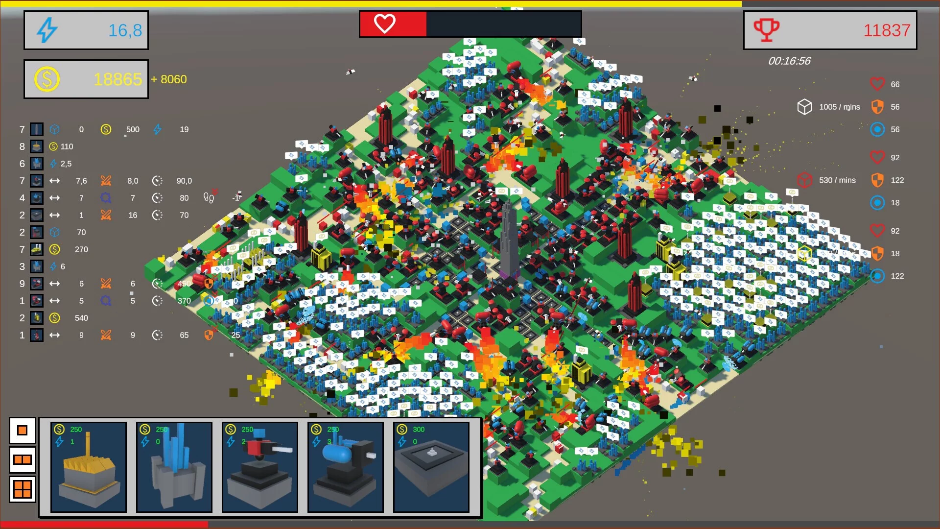 Изображение игры: Cube Guardian: Tower Defender