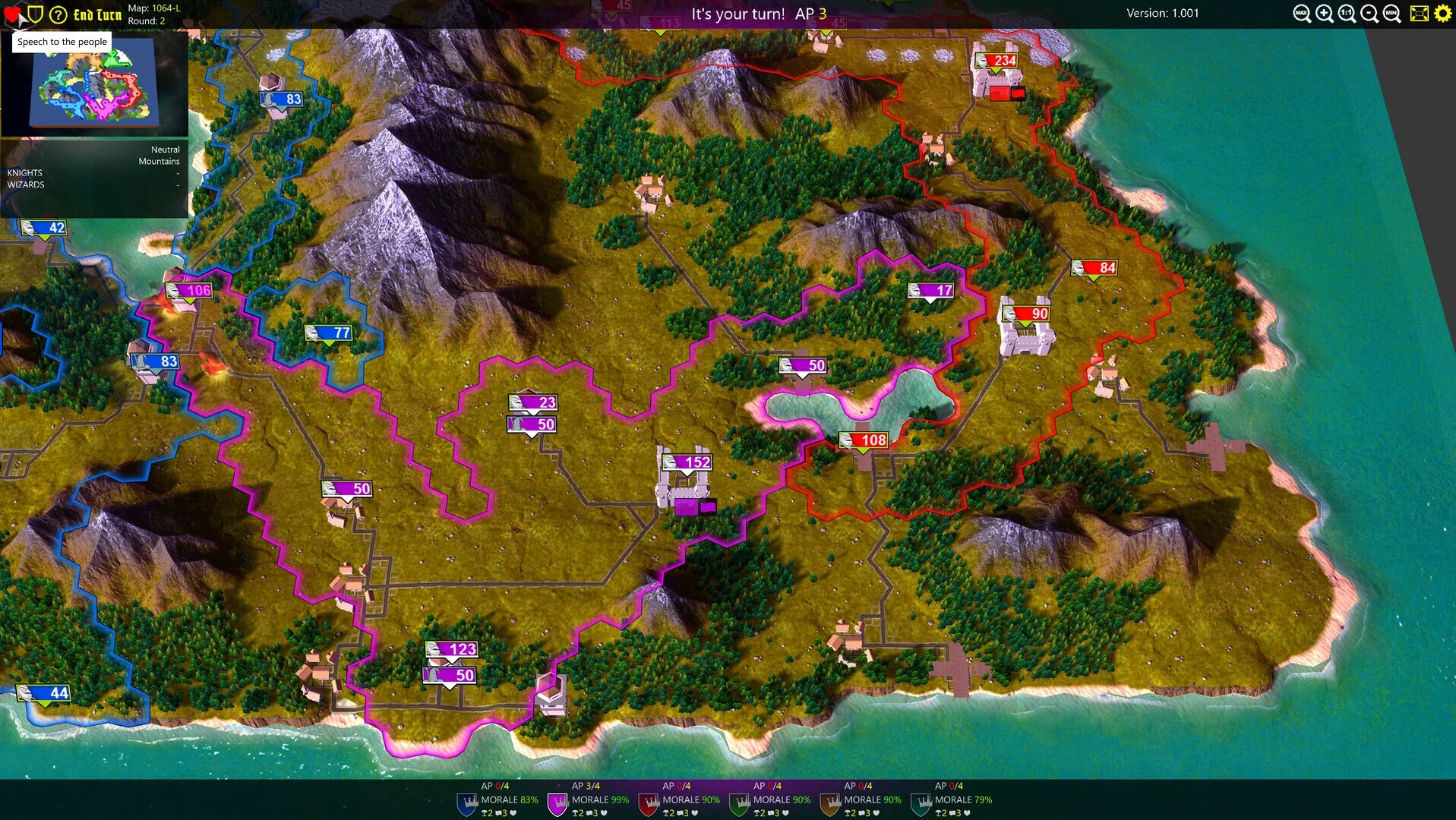 Изображение игры: Wizards and Knights