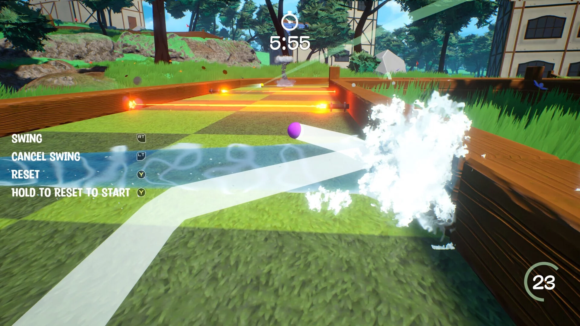Изображение игры: Golf Gambit
