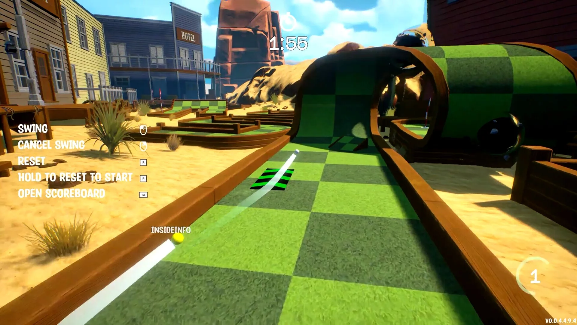 Изображение игры: Golf Gambit
