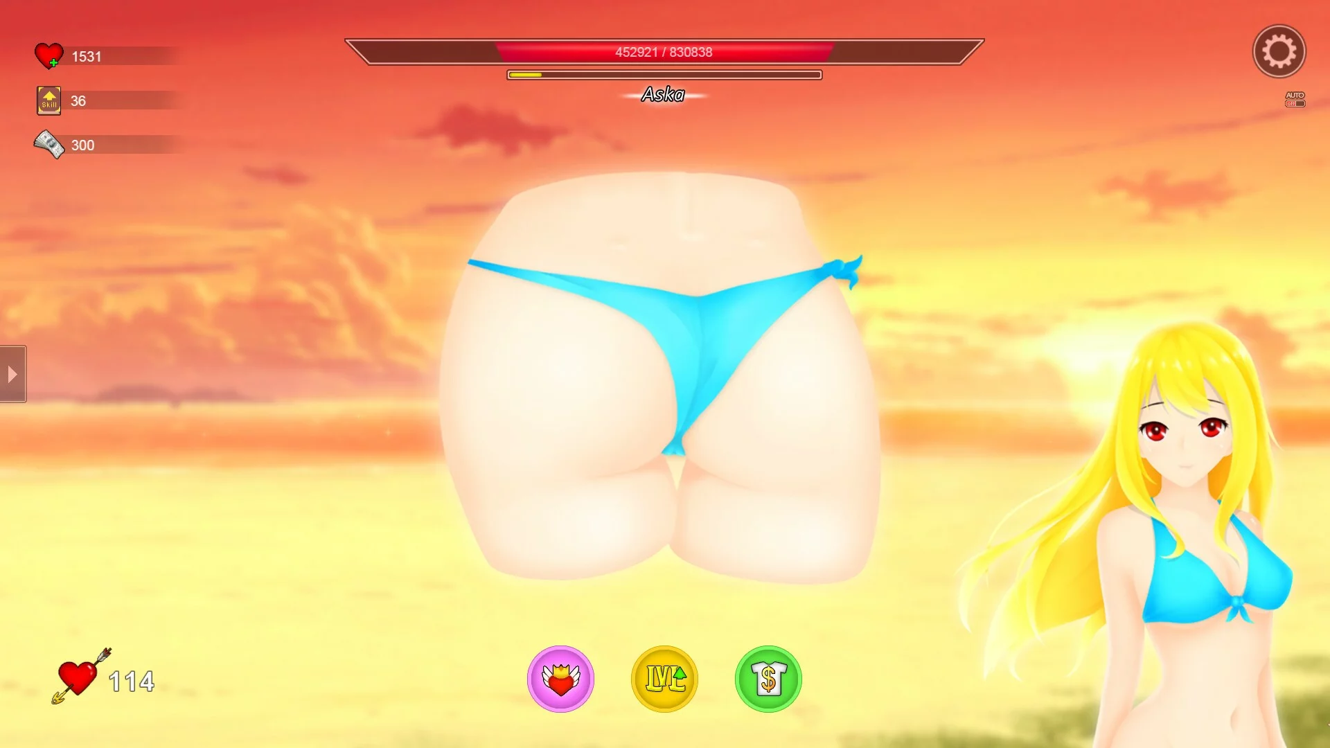 Изображение игры: Hentai Beach