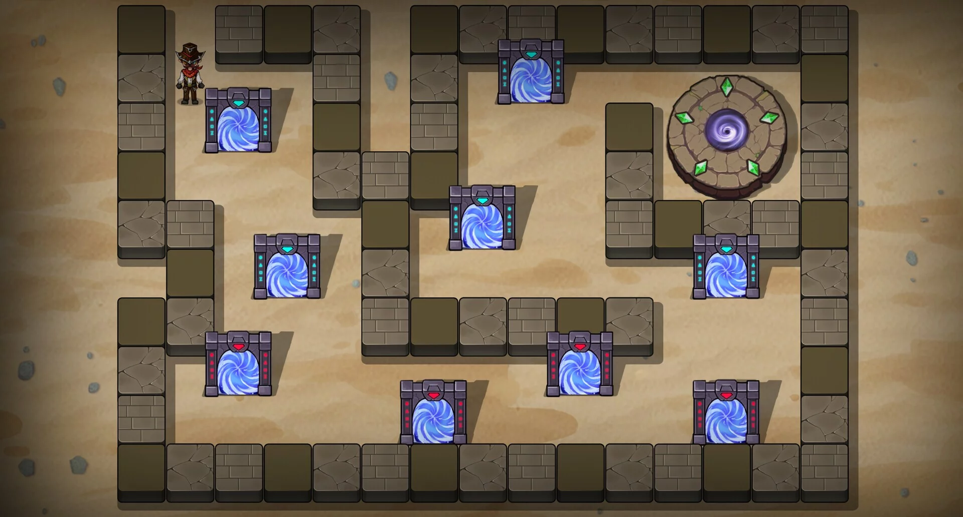 Изображение игры: Teleport Trials