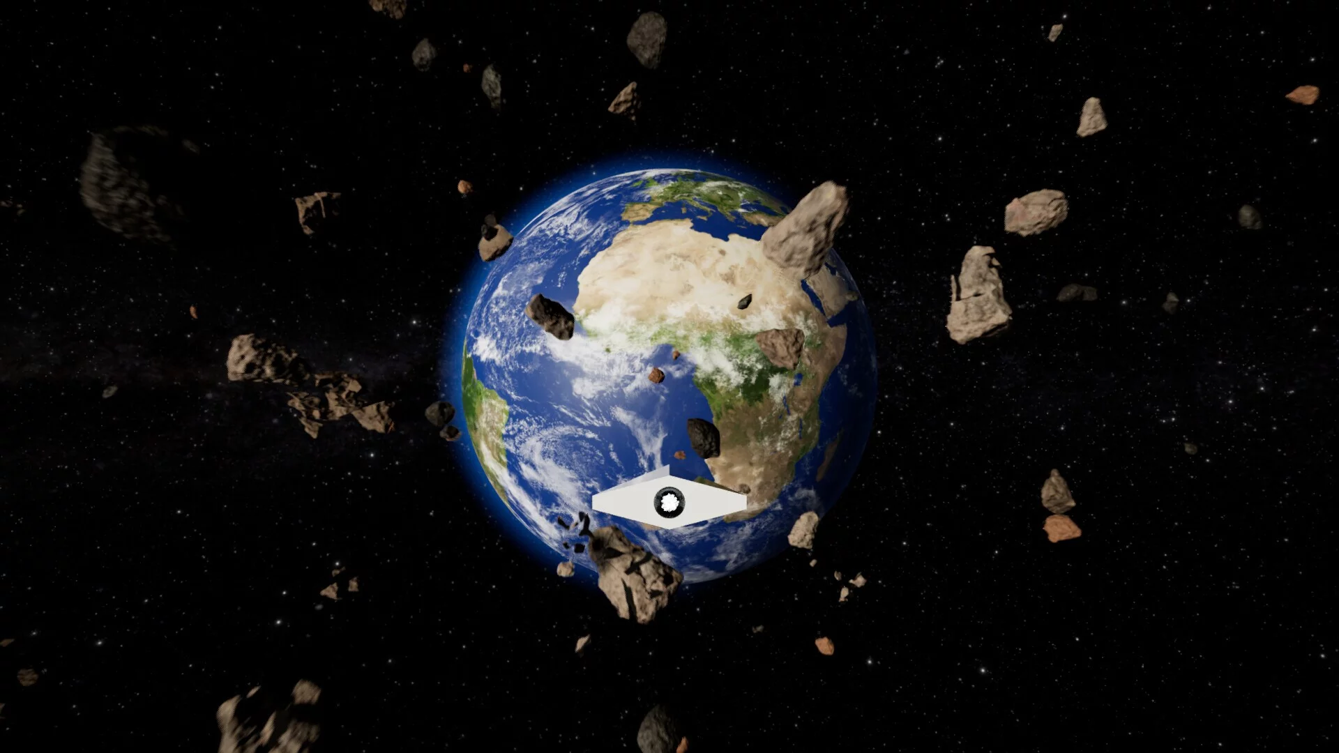 Изображение игры: Space Rocks in Space