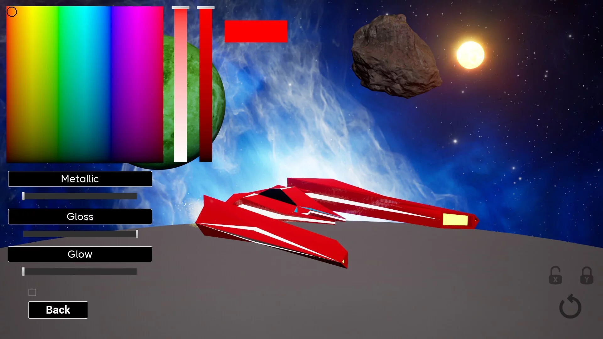 Изображение игры: Space Rocks in Space