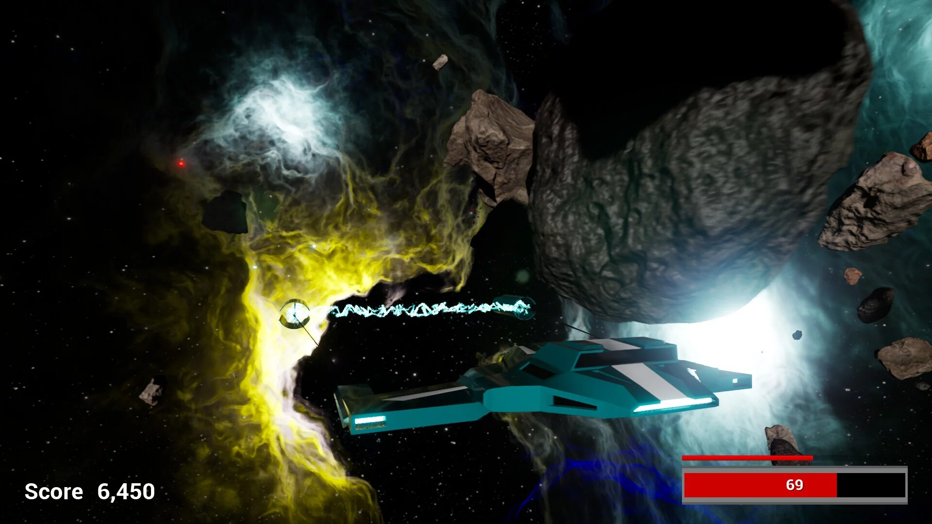 Изображение игры: Space Rocks in Space