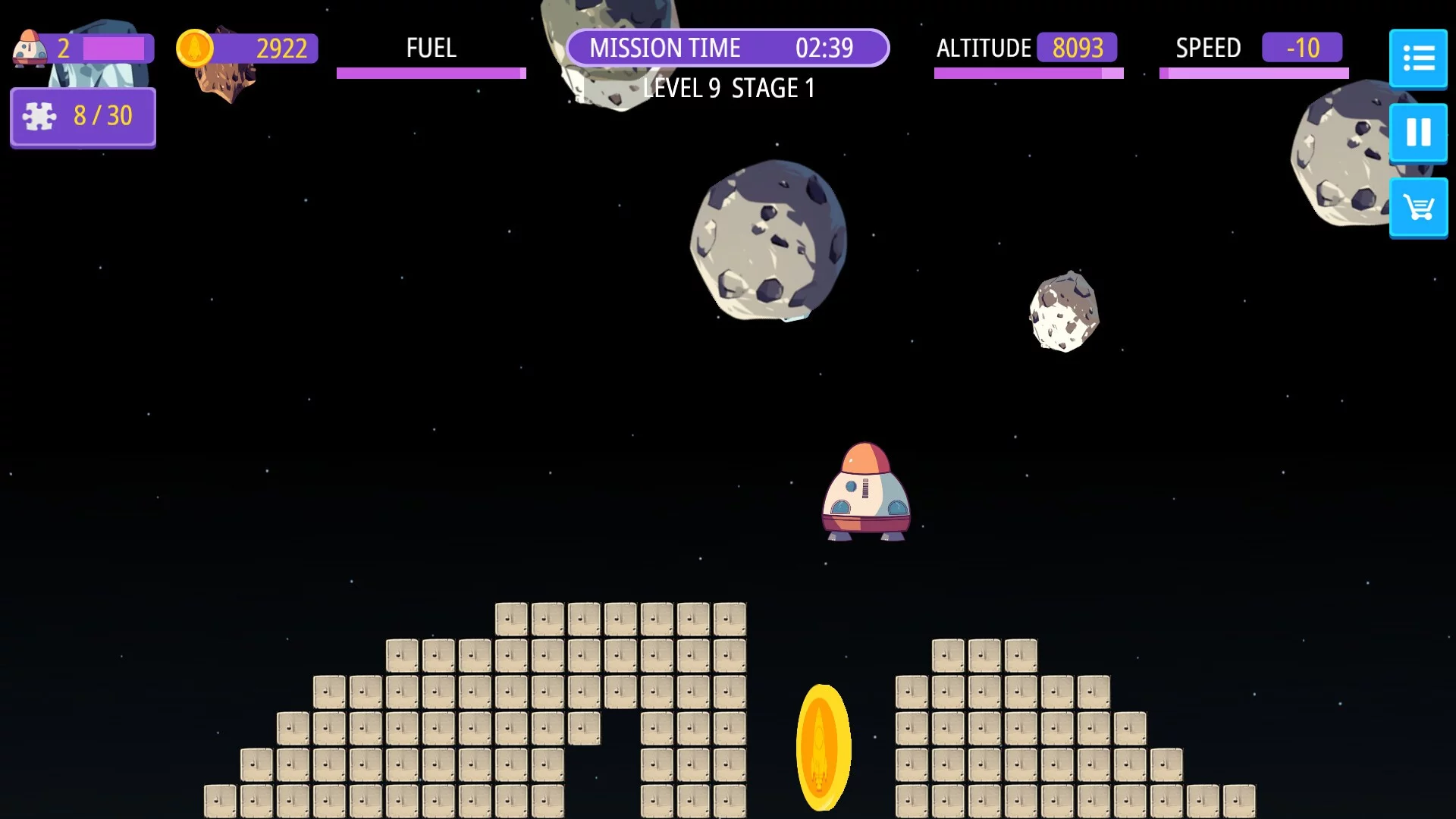 Изображение игры: Zero Gravity Heroes