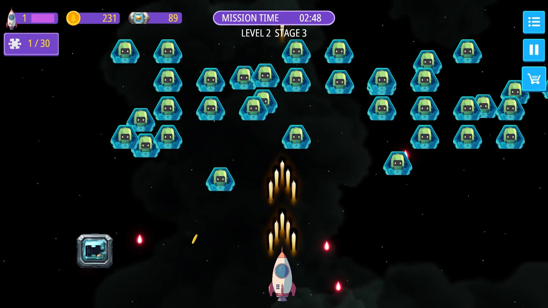 Изображение игры: Zero Gravity Heroes