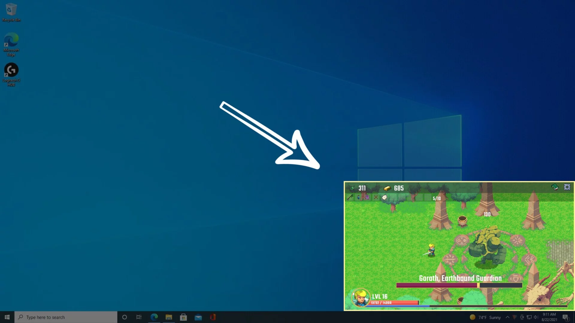 Изображение игры: SideQuest Hunters