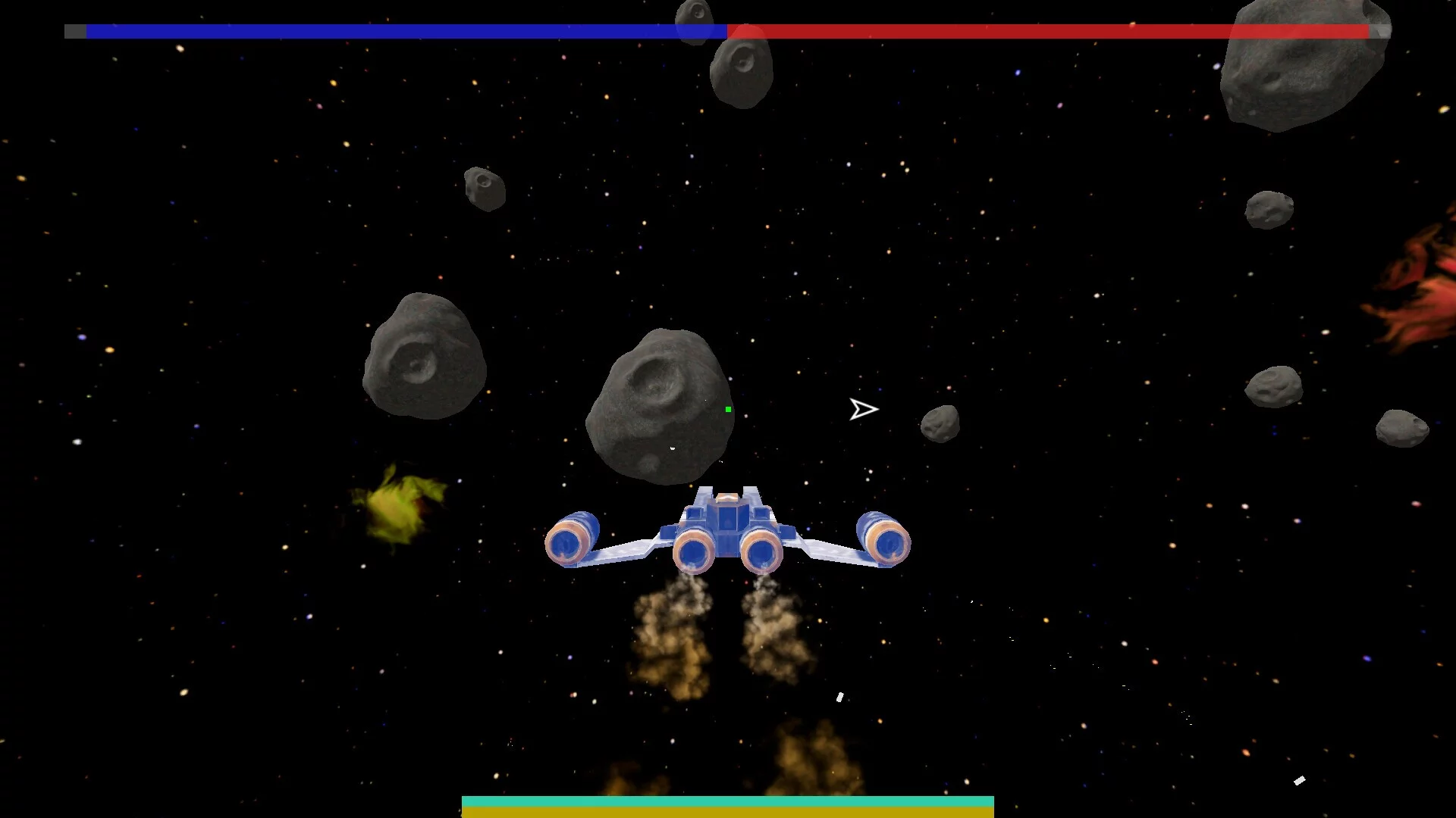 Изображение игры: Open Star Fighter