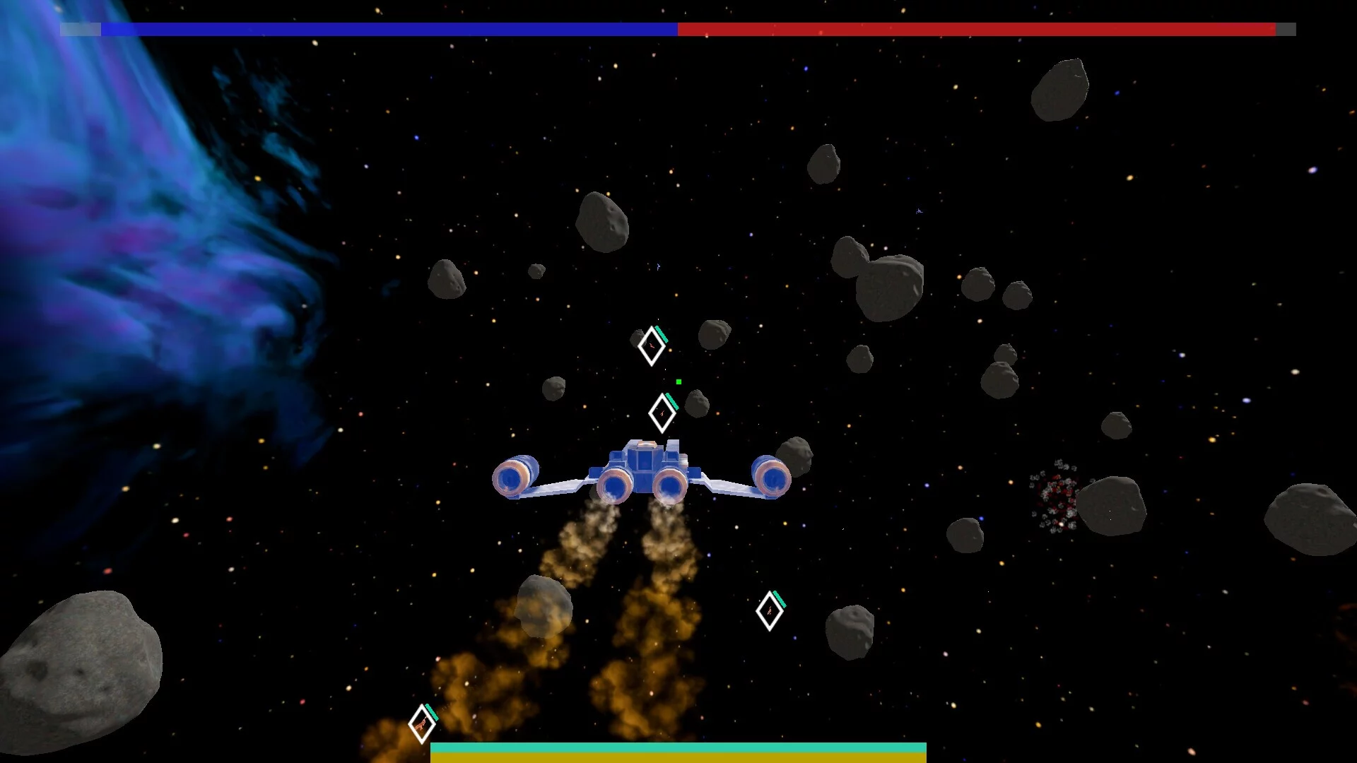 Изображение игры: Open Star Fighter