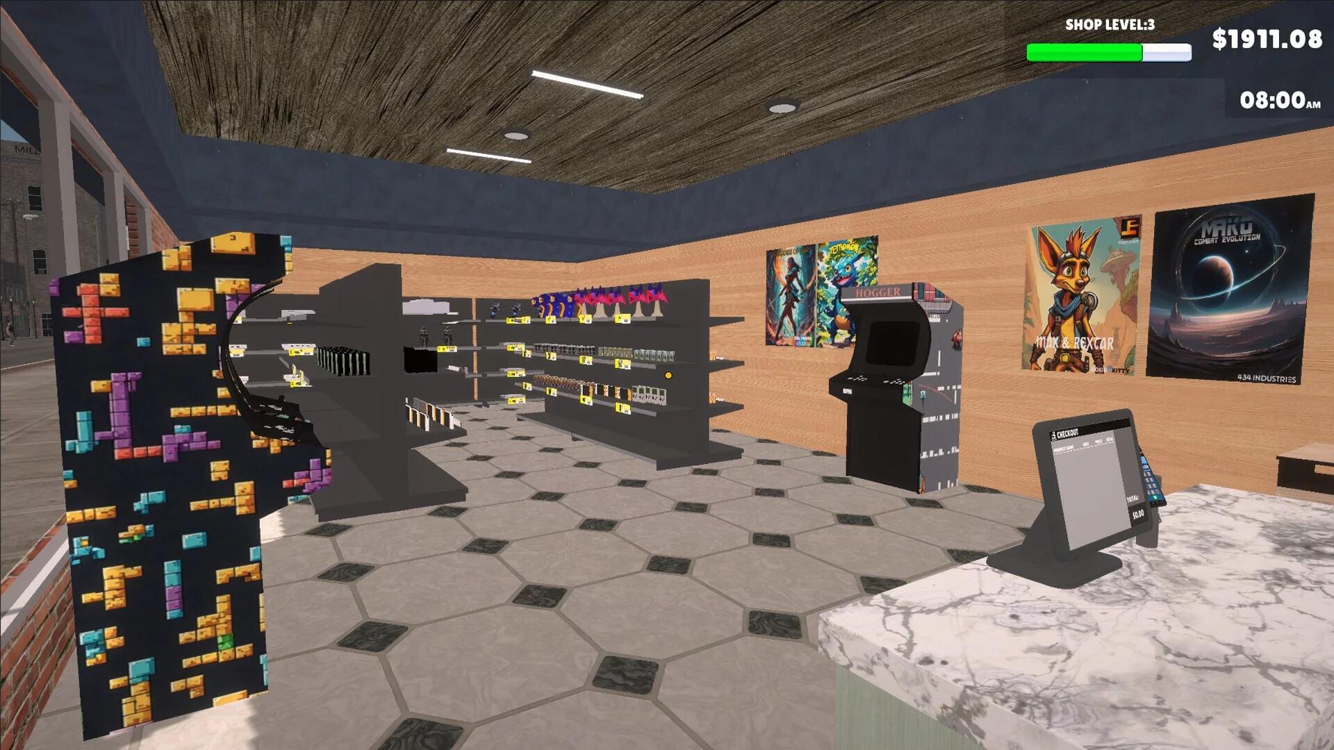 Изображение игры: Retro GameShop Simulator