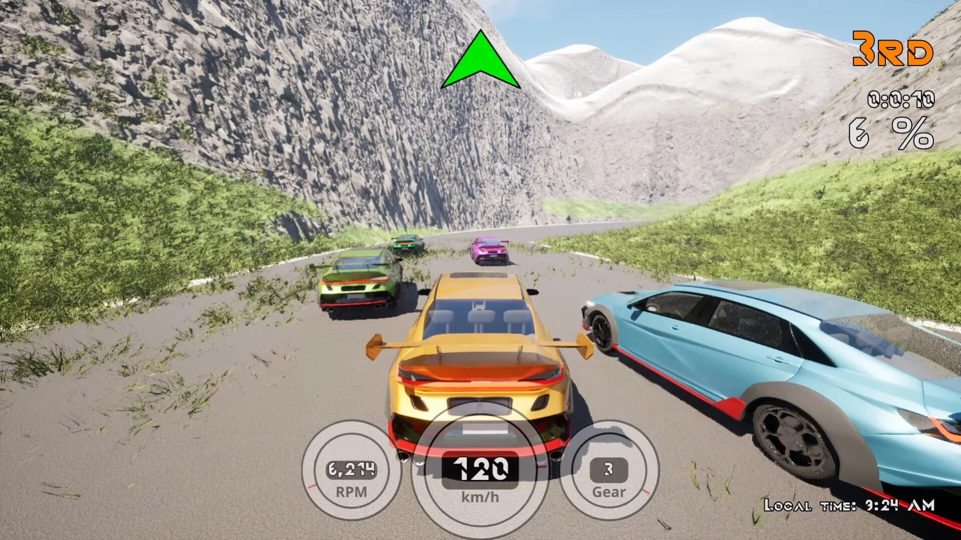 Изображение игры: Pioneer Racing