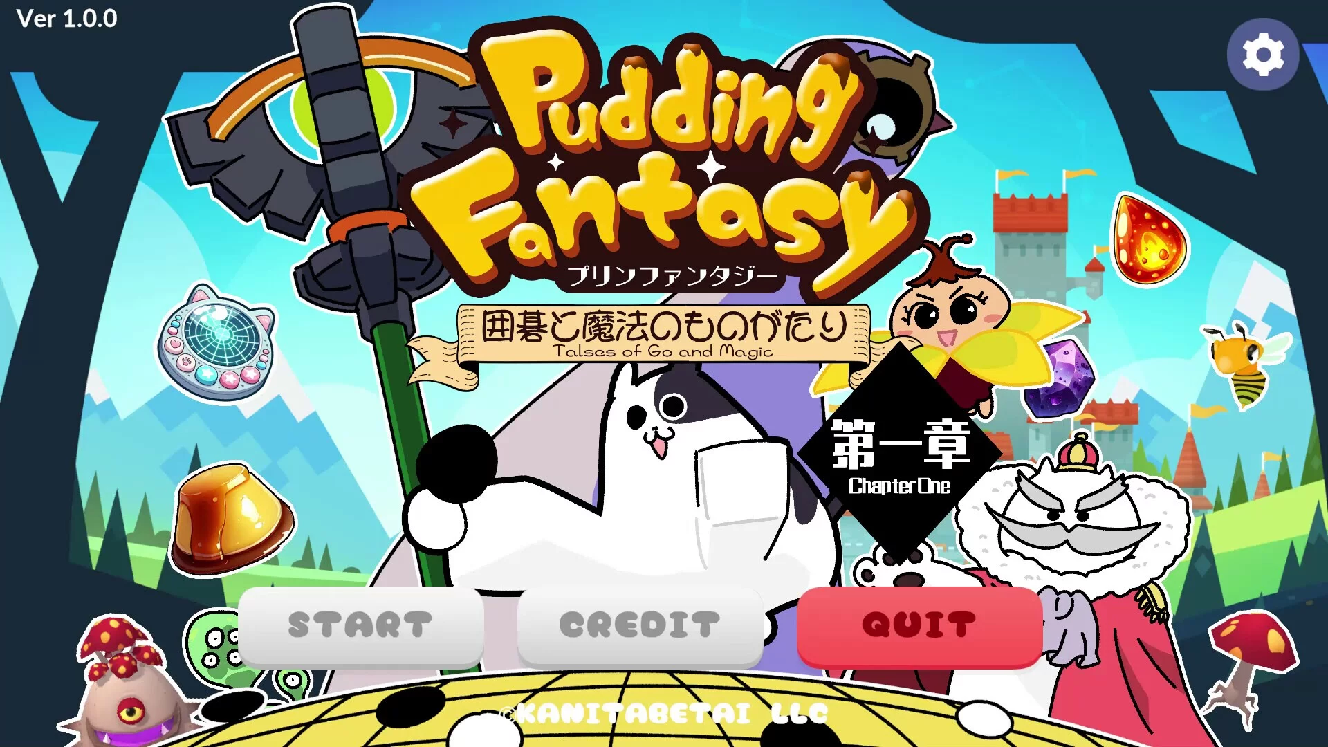 Изображение игры: Pudding Fantasy: Tales of Go and Magic - Chapter 1