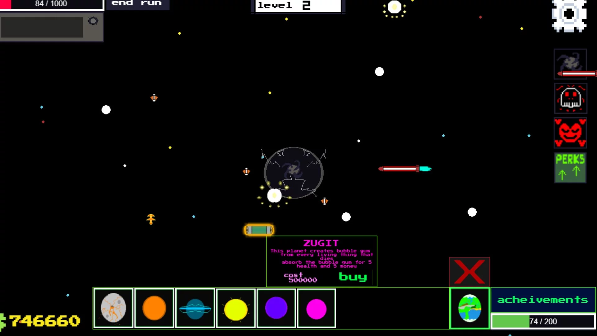 Изображение игры: blackhole simulator