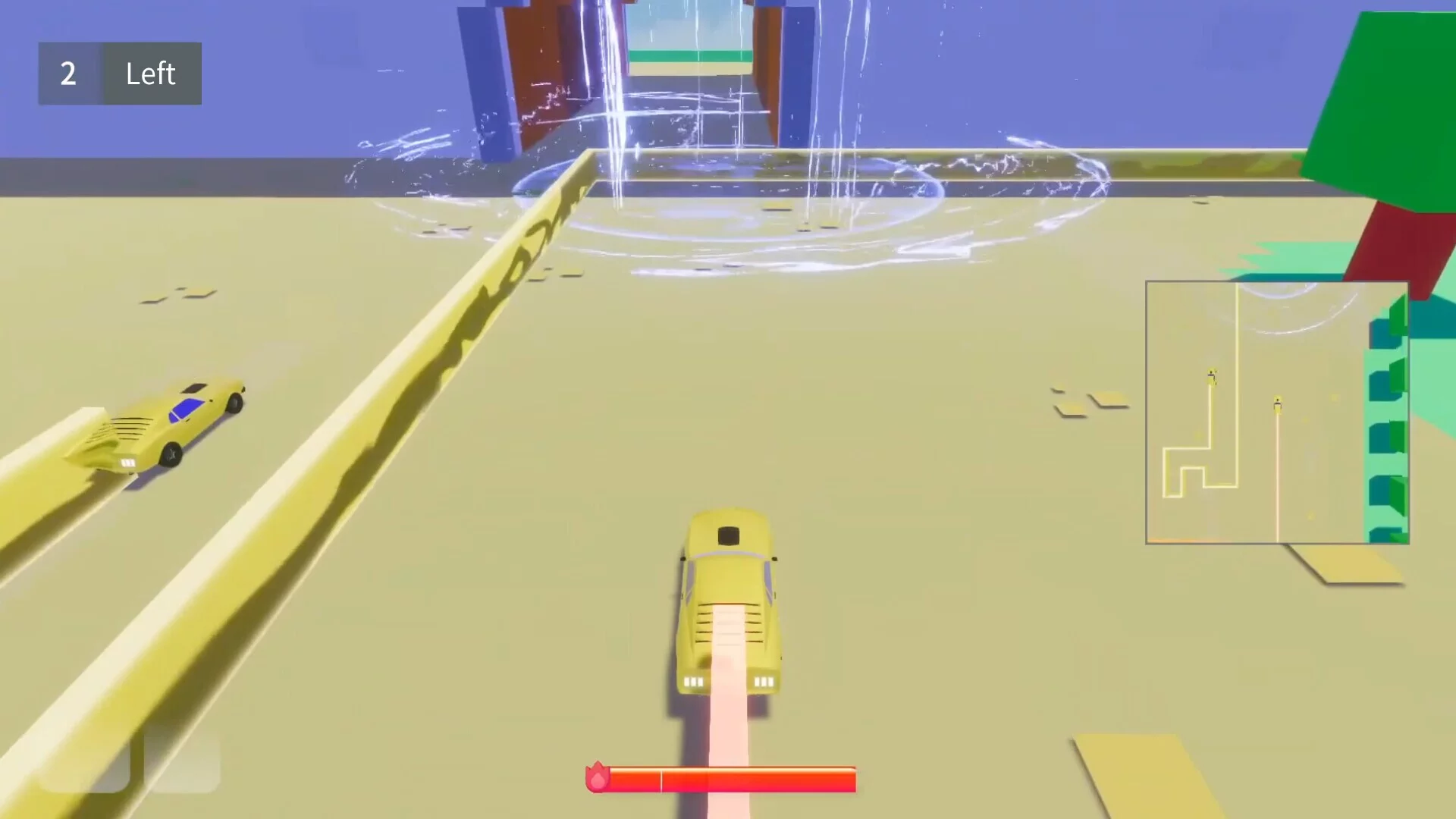 Изображение игры: Trail Racer