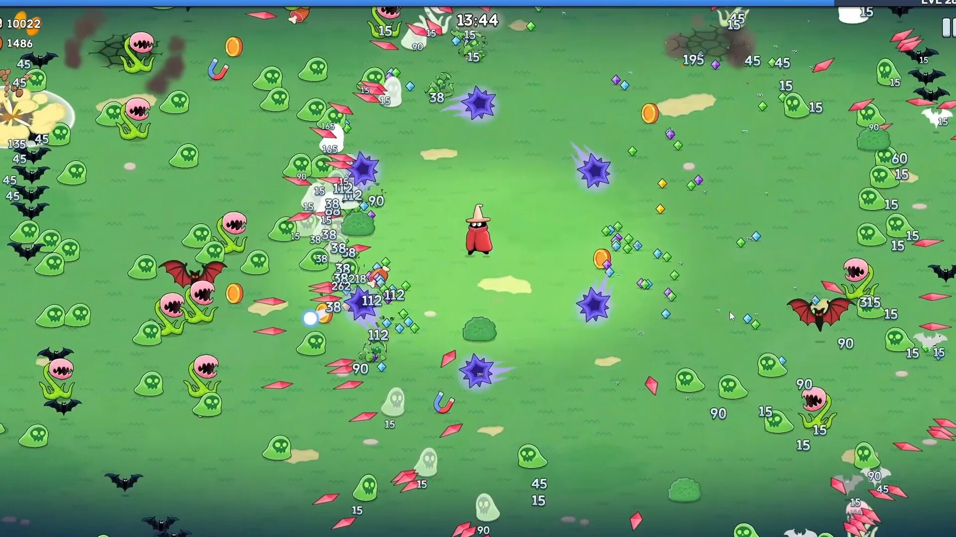 Изображение игры: 魔法幸存者 Magic Survivors