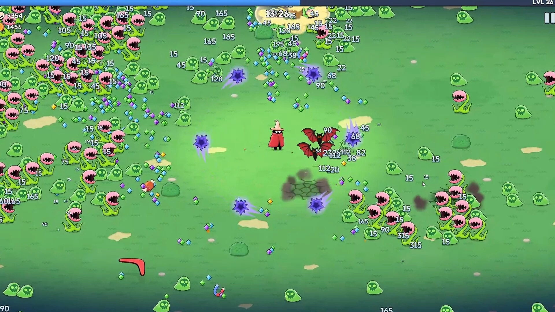 Изображение игры: 魔法幸存者 Magic Survivors