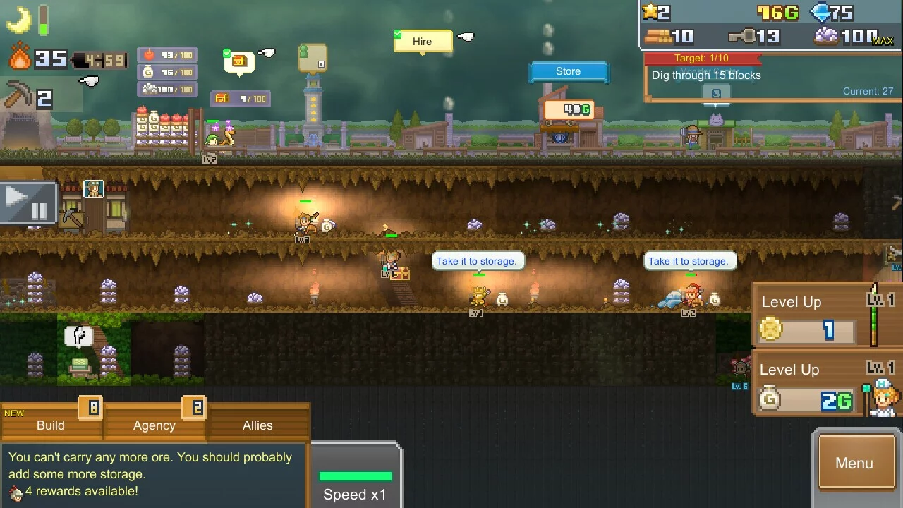 Изображение игры: Cavern Adventurers
