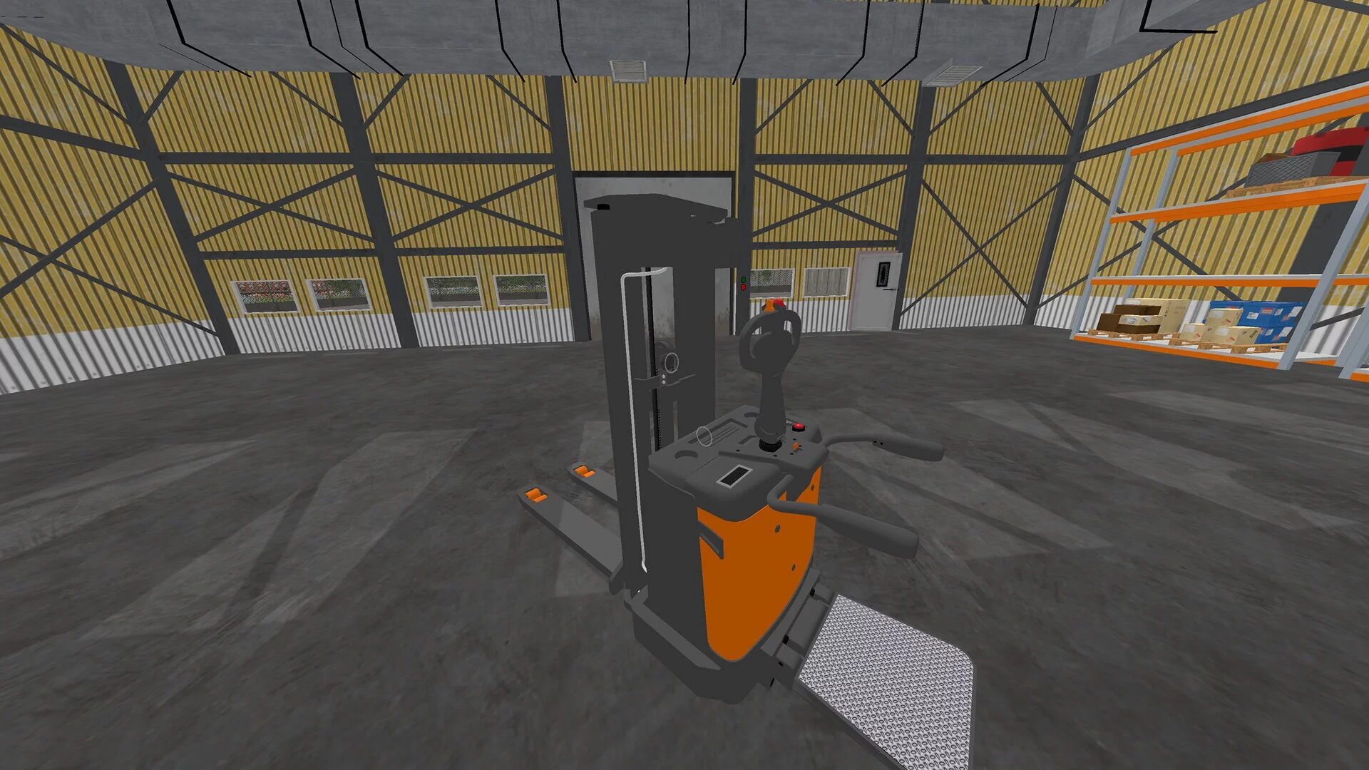 Изображение игры: Forklift Driving Simulator VR