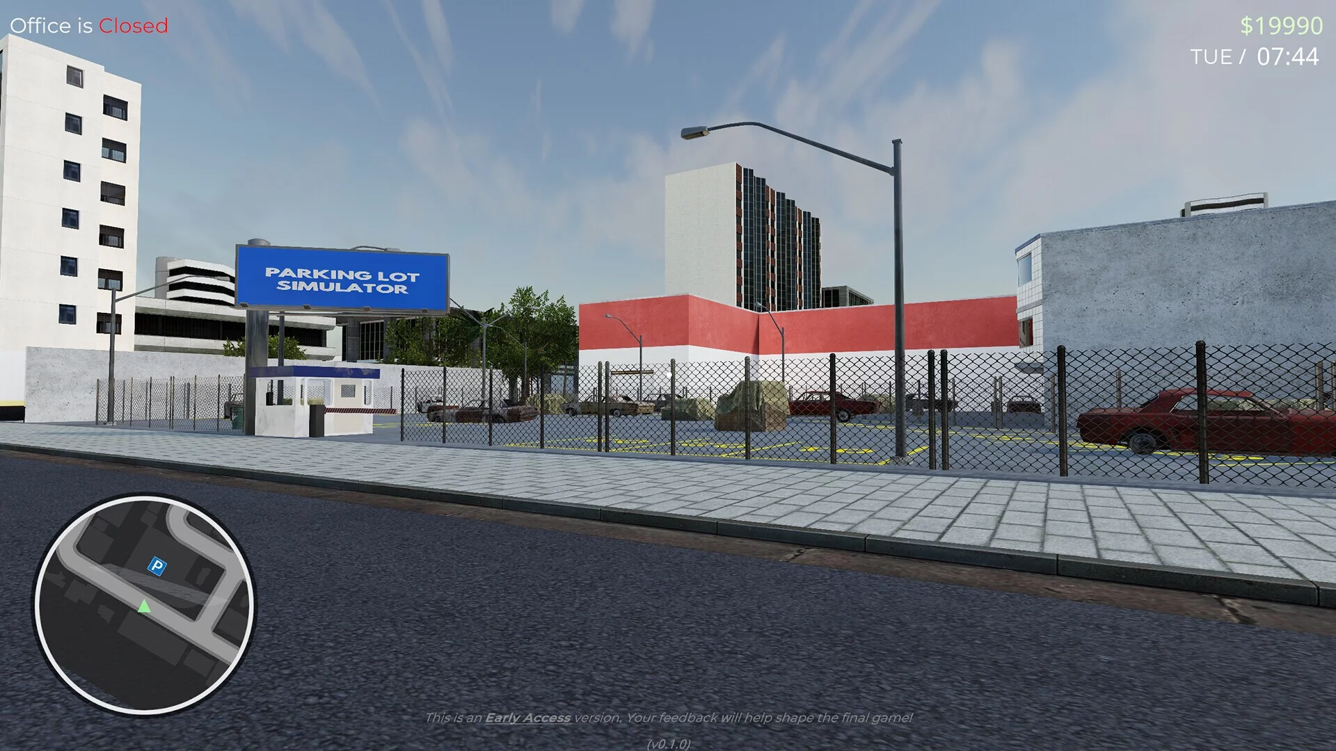 Изображение игры: Parking Lot Simulator: Car Collector