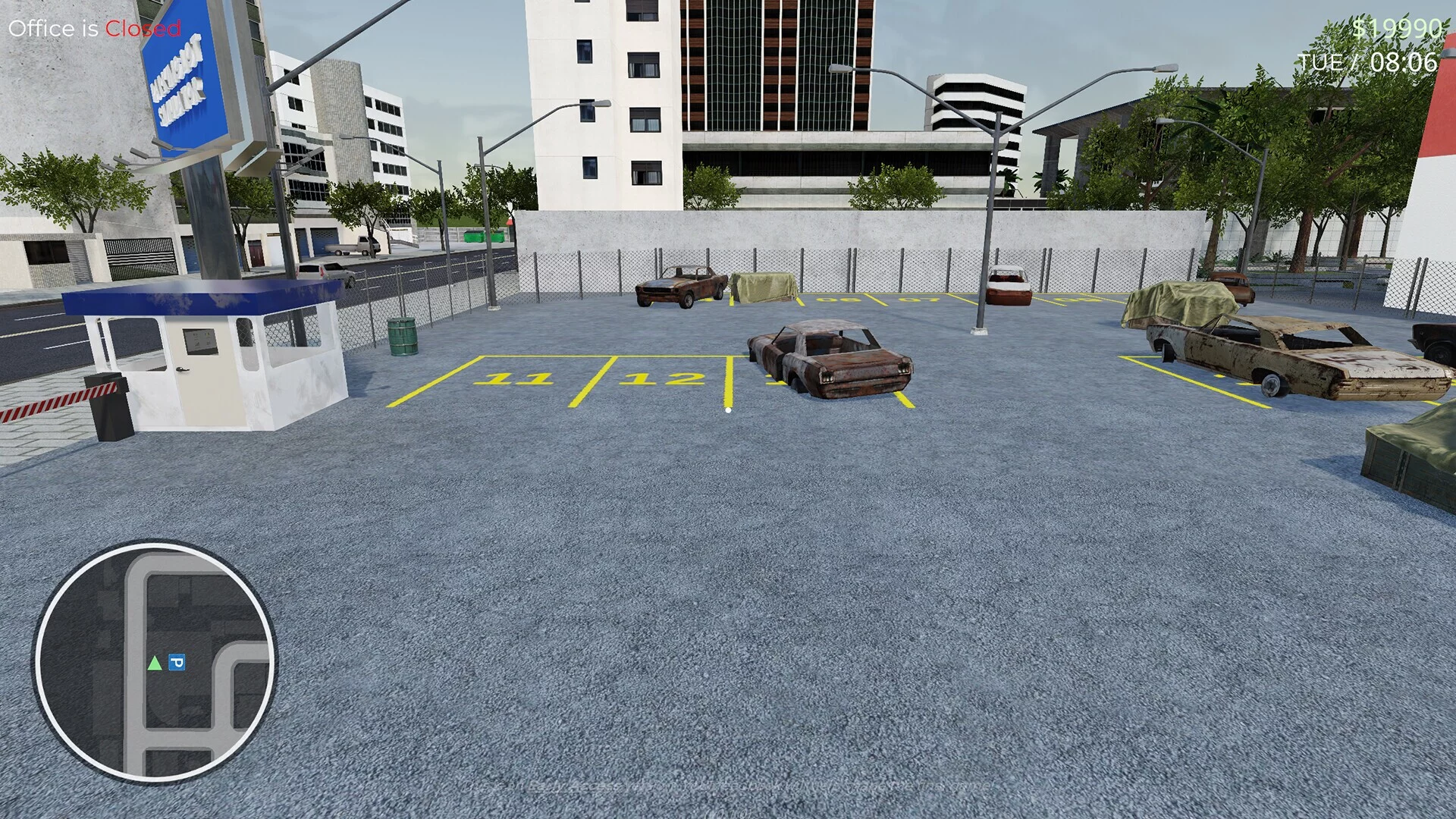 Изображение игры: Parking Lot Simulator: Car Collector