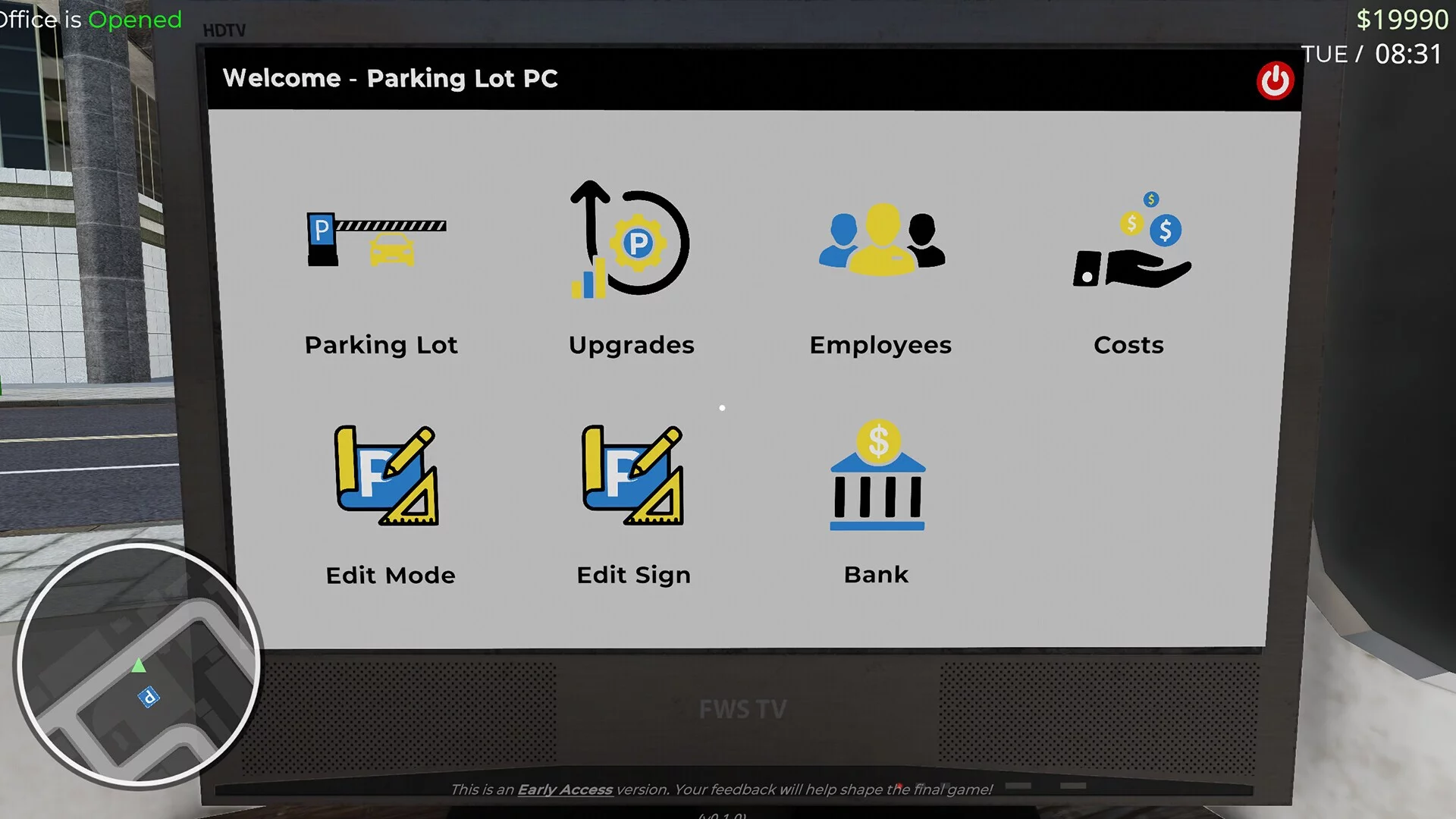 Изображение игры: Parking Lot Simulator: Car Collector