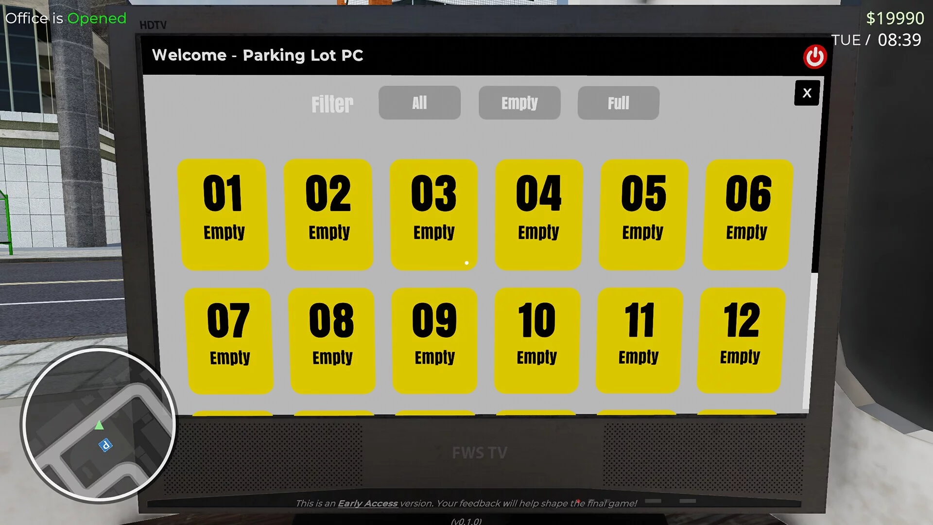 Изображение игры: Parking Lot Simulator: Car Collector