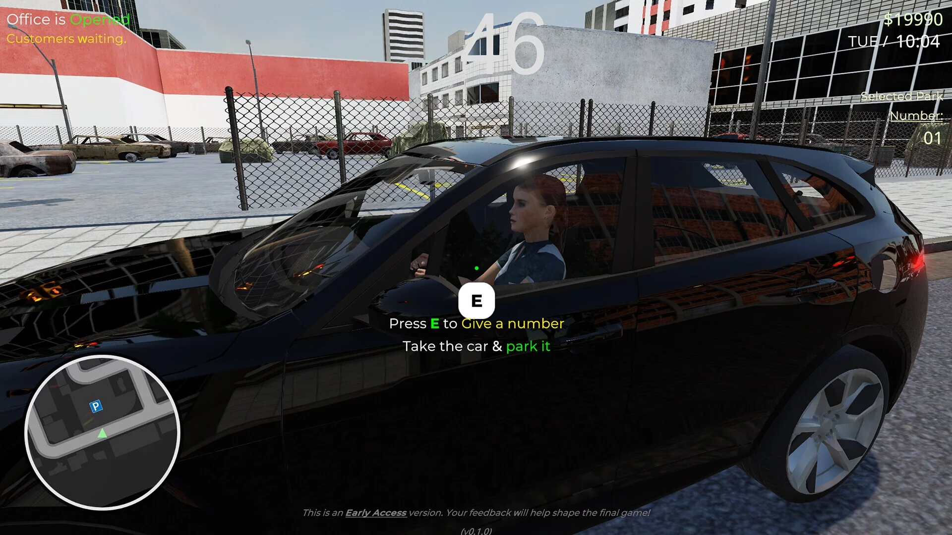 Изображение игры: Parking Lot Simulator: Car Collector