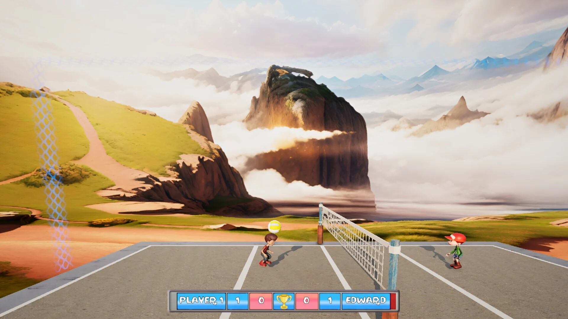 Изображение игры: Funny Volleyball