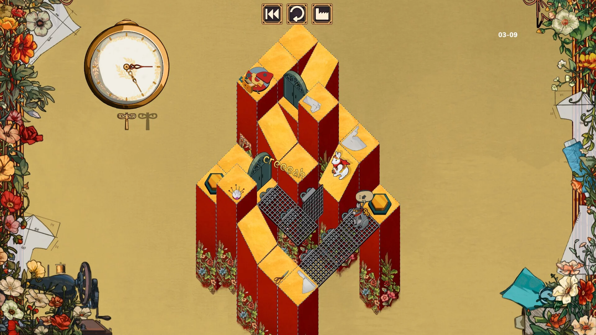 Изображение игры: Clockwork Rabbit