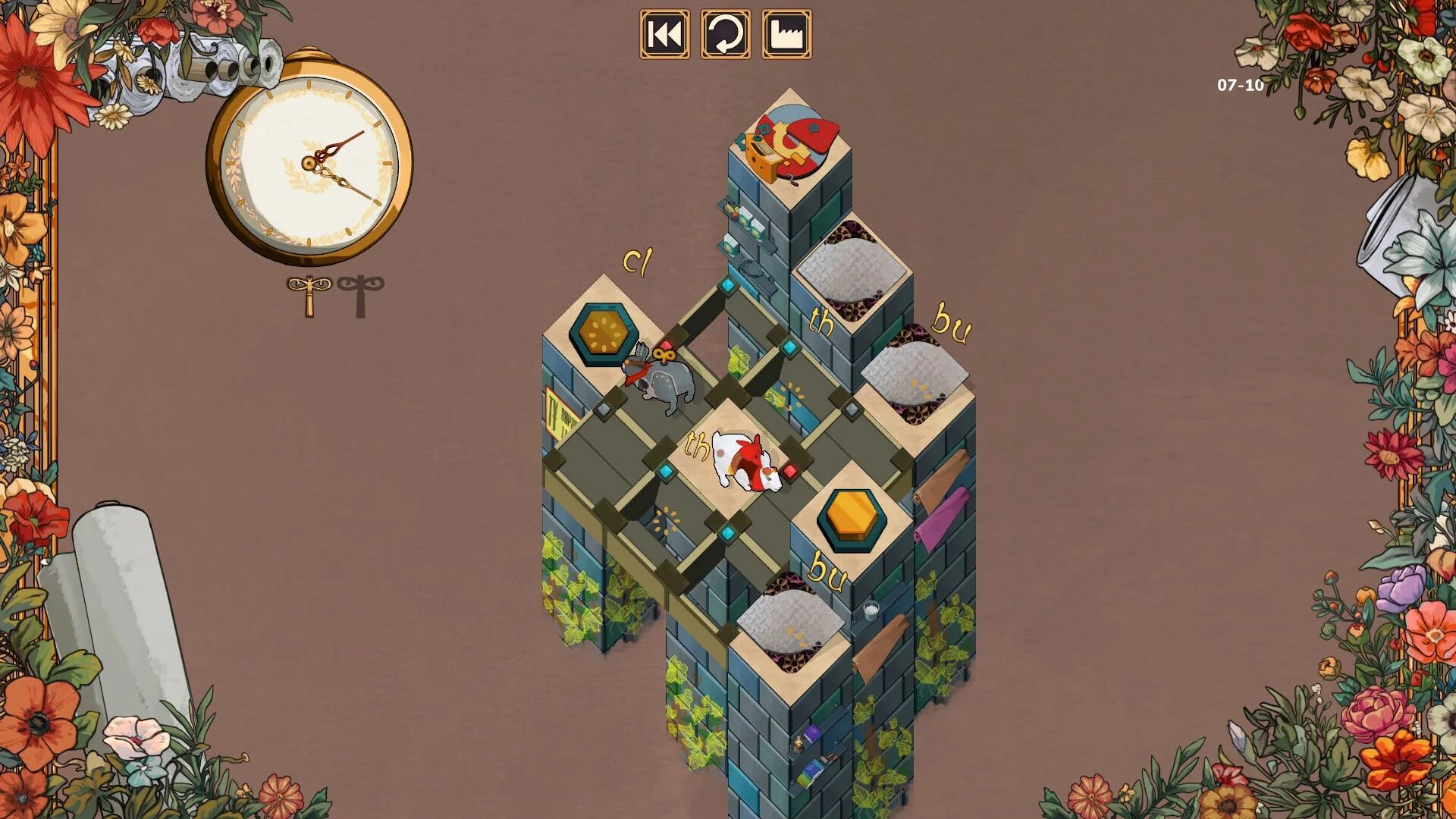Изображение игры: Clockwork Rabbit