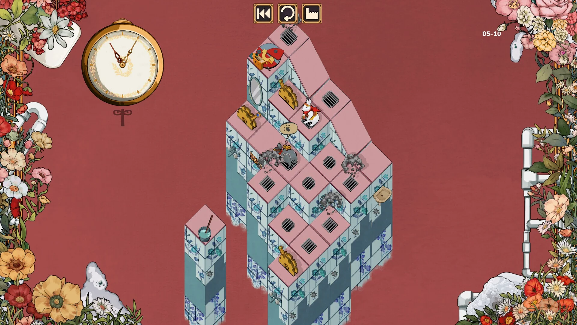 Изображение игры: Clockwork Rabbit