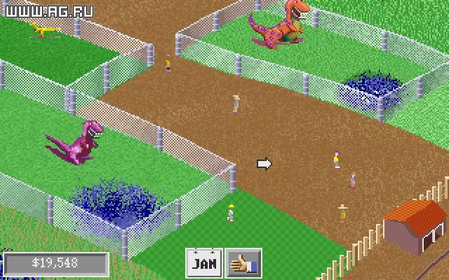 Изображение игры: Dinopark Tycoon