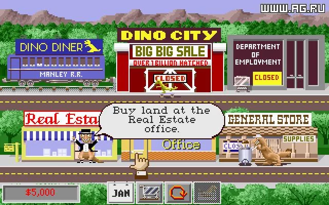 Изображение игры: Dinopark Tycoon