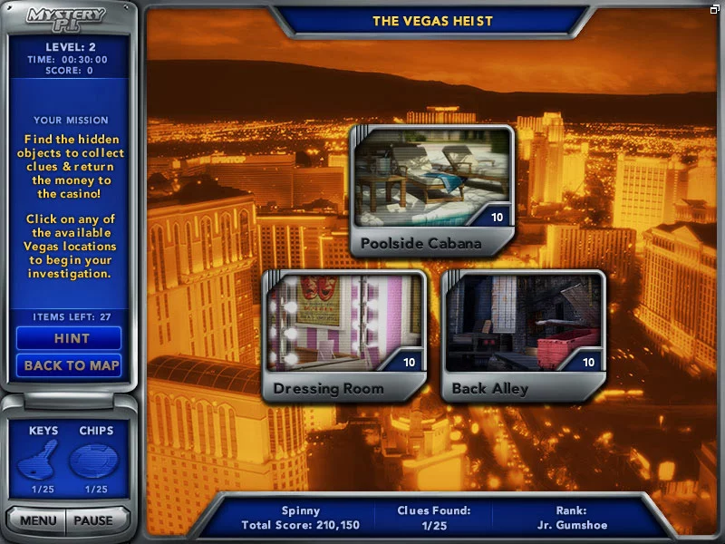 Изображение игры: Mystery P.I. - The Vegas Heist