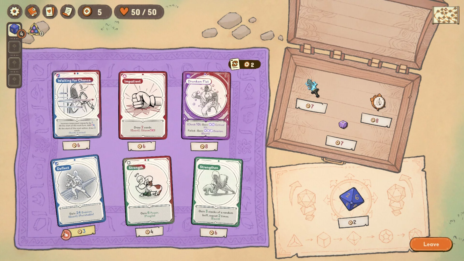 Изображение игры: DICEOMANCER