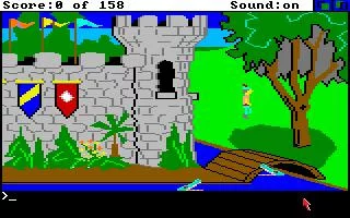 Изображение игры: King's Quest I