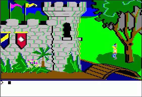 Изображение игры: King's Quest I