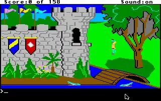 Изображение игры: King's Quest I
