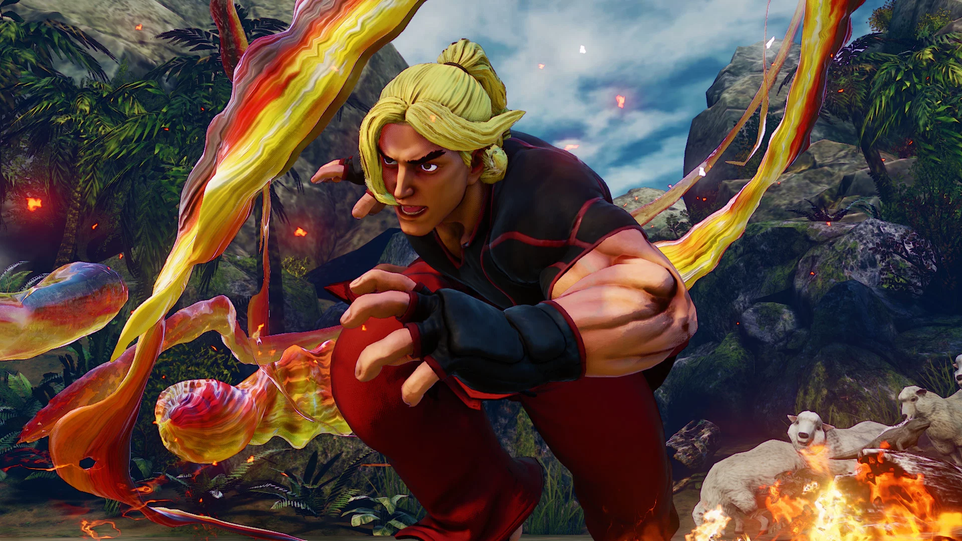 Изображение игры: Street Fighter V CFN Beta