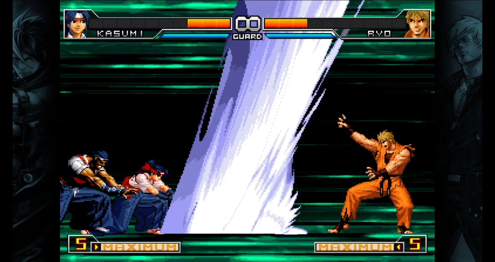 Изображение игры: THE KING OF FIGHTERS 2002 UNLIMITED MATCH