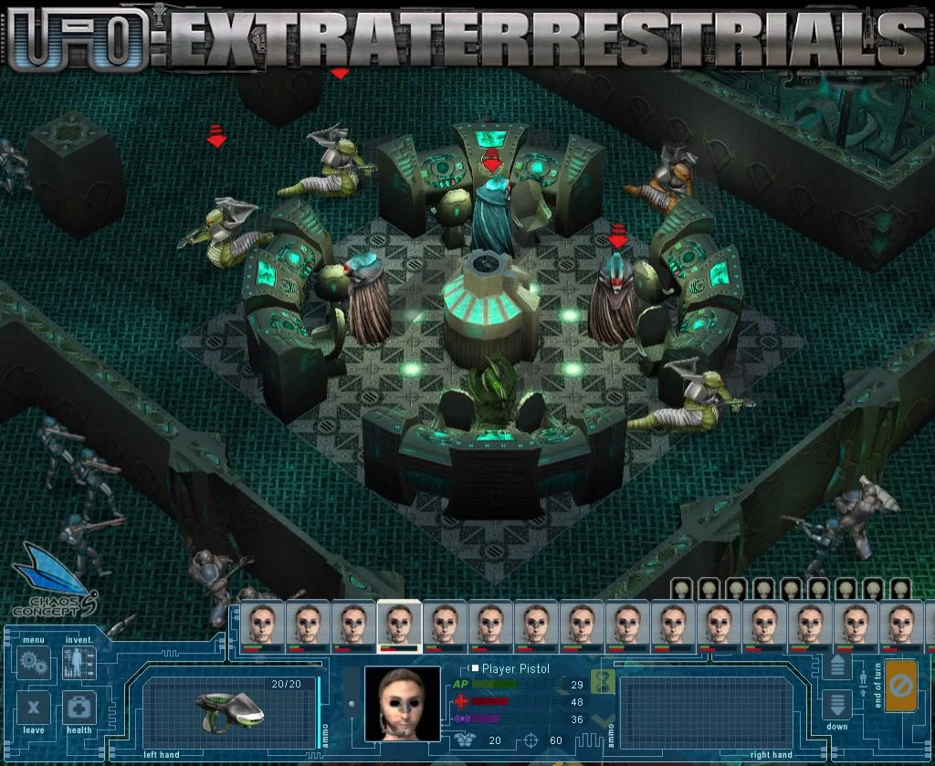 Изображение игры: UFO: Extraterrestrials Gold