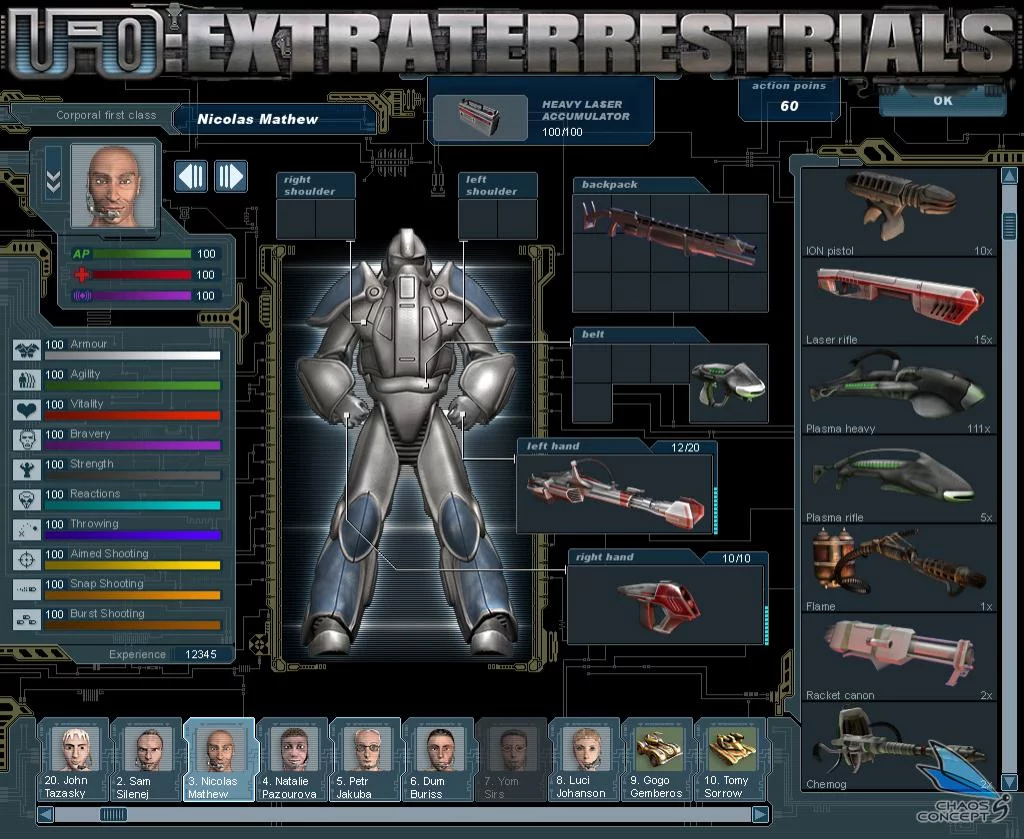 Изображение игры: UFO: Extraterrestrials Gold