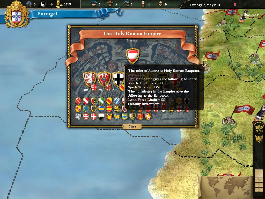 Изображение игры: Europa Universalis III Complete