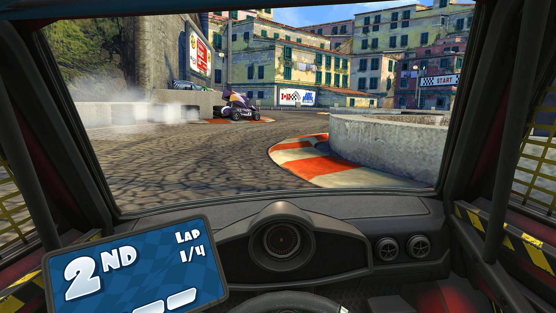 Изображение игры: Mini Motor Racing X