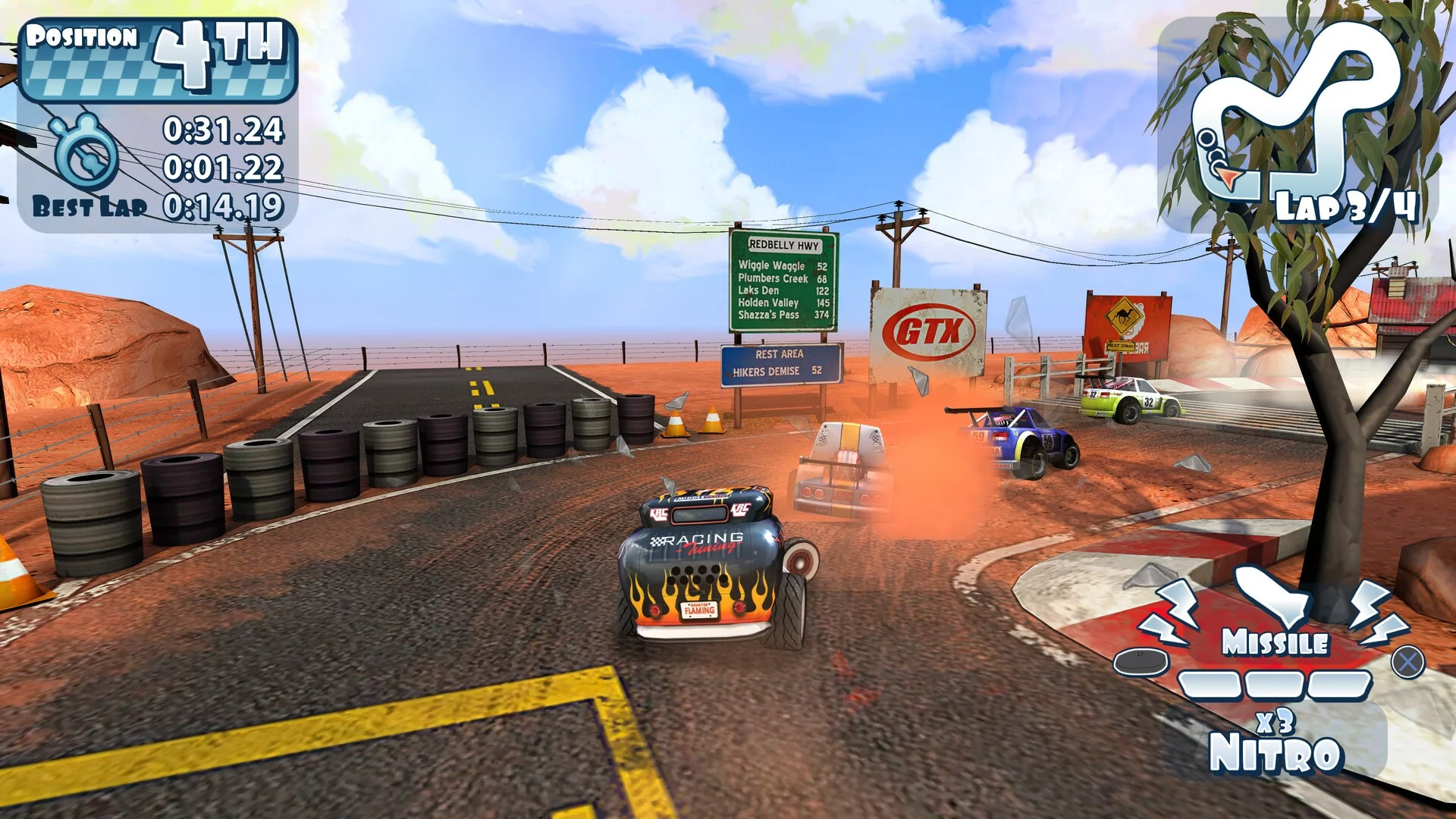 Изображение игры: Mini Motor Racing X