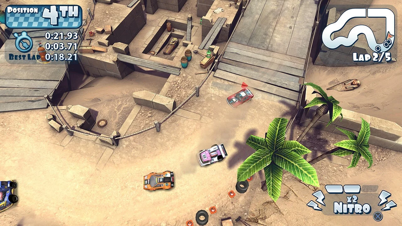 Изображение игры: Mini Motor Racing X