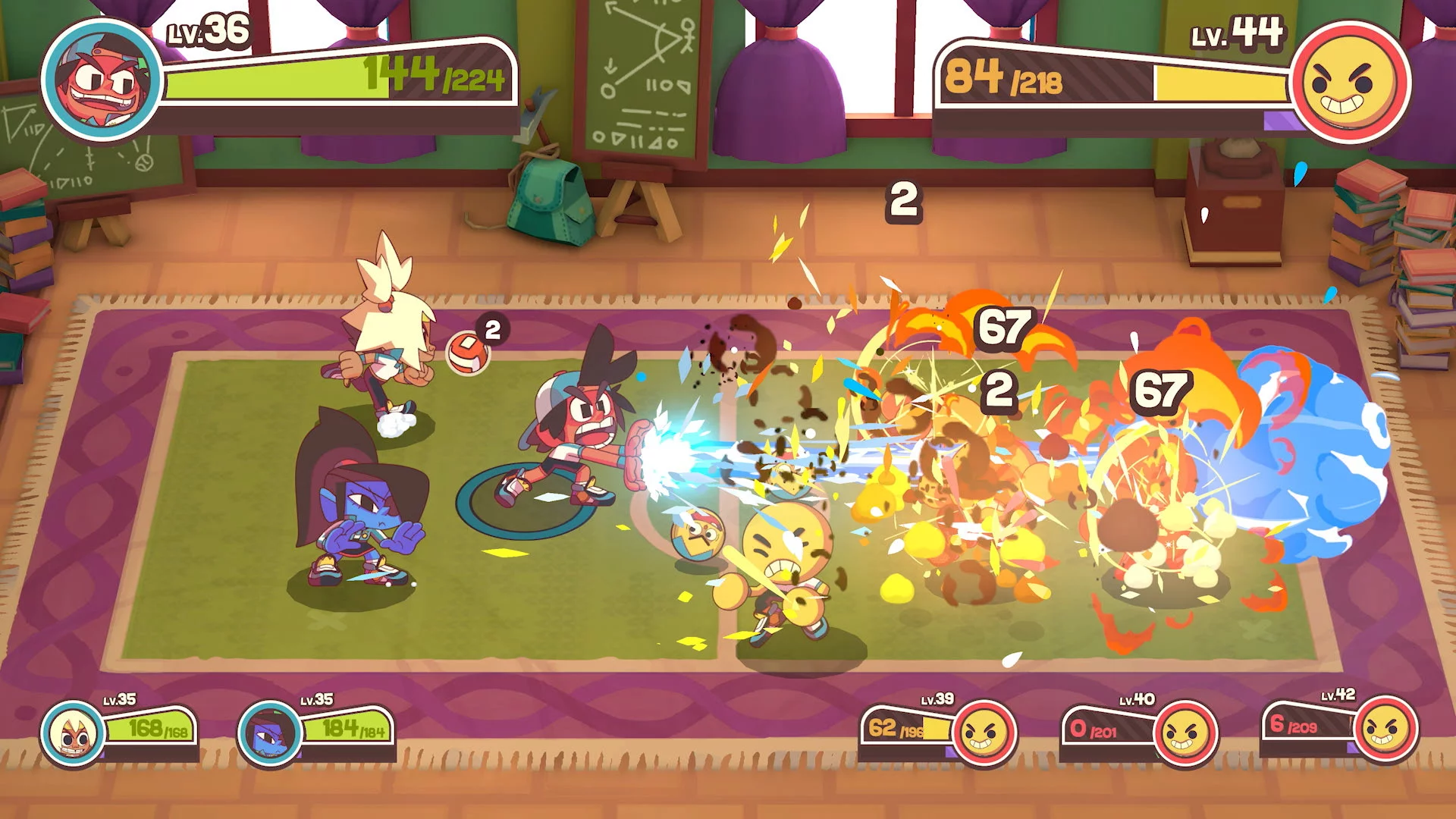 Изображение игры: Dodgeball Academia