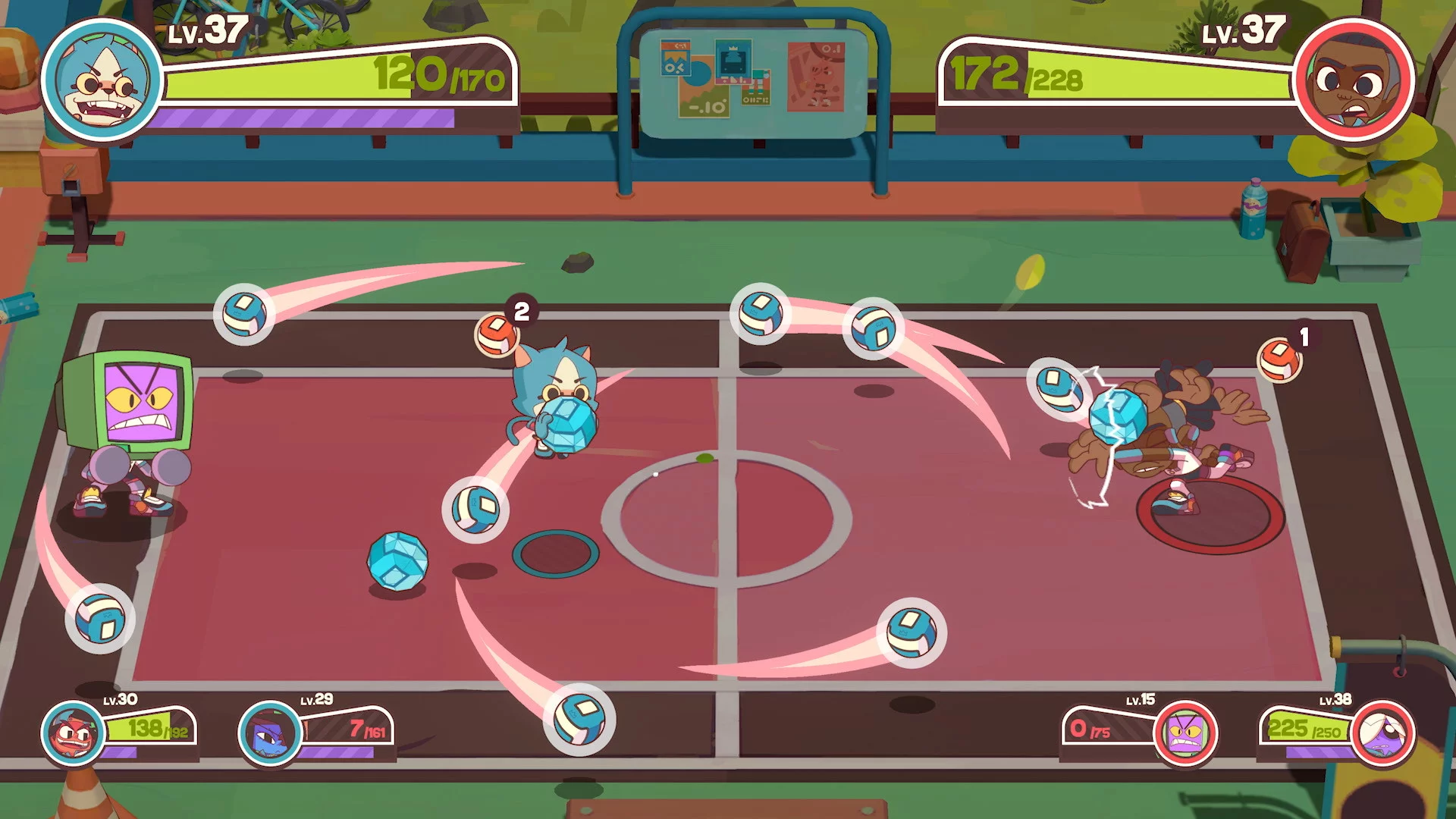 Изображение игры: Dodgeball Academia